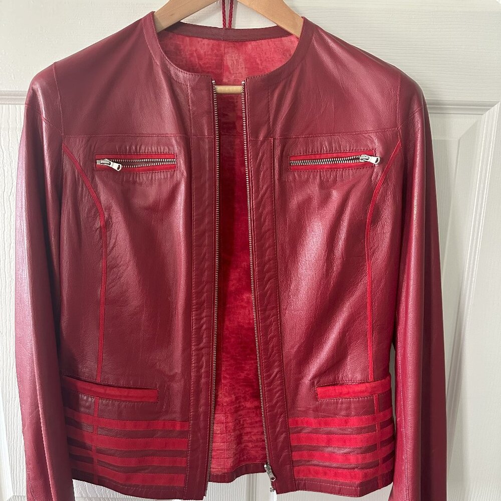 Genuine Reversible Leather Gorgeous Jacket